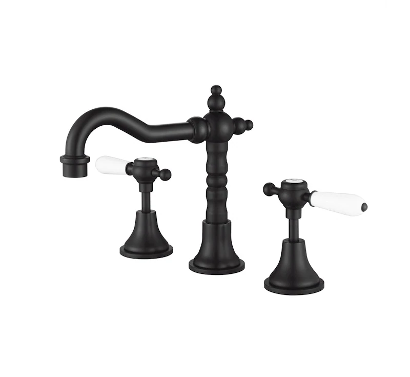 Modern National Bordeaux Basin Set Matte Black