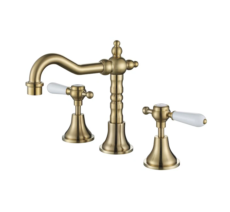 Modern National Bordeaux Basin Set Brushed Bronze