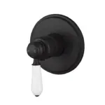 Modern National Bordeaux Shower Mixer Matte Black