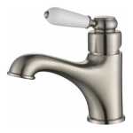 Bordeaux Basin Mixer Warm  Brushed Nickel