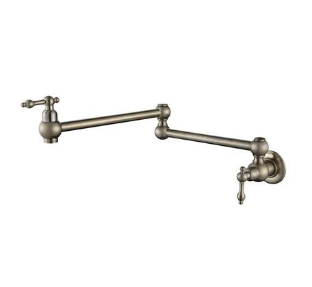 Bordeaux Cold Water Kitchen Pot Filler Warm Brushed Nickel