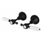 Modern National Bordeaux Wall Top Assemblies Matte Black