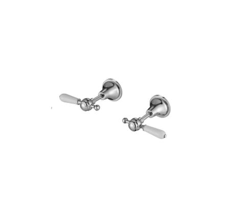 Modern National Bordeaux Wall Top Assemblies Chrome