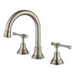 Modern National Montpellier Basin Set Warm Brushed Nickel