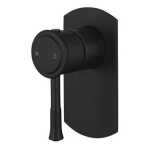 Modern National Montpellier Shower Mixer Black