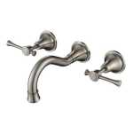 Montpellier Wall Bath Set Warm Brushed Nickel