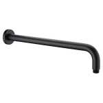 Nero Round Wall Shower Arm 330mm Matte Black