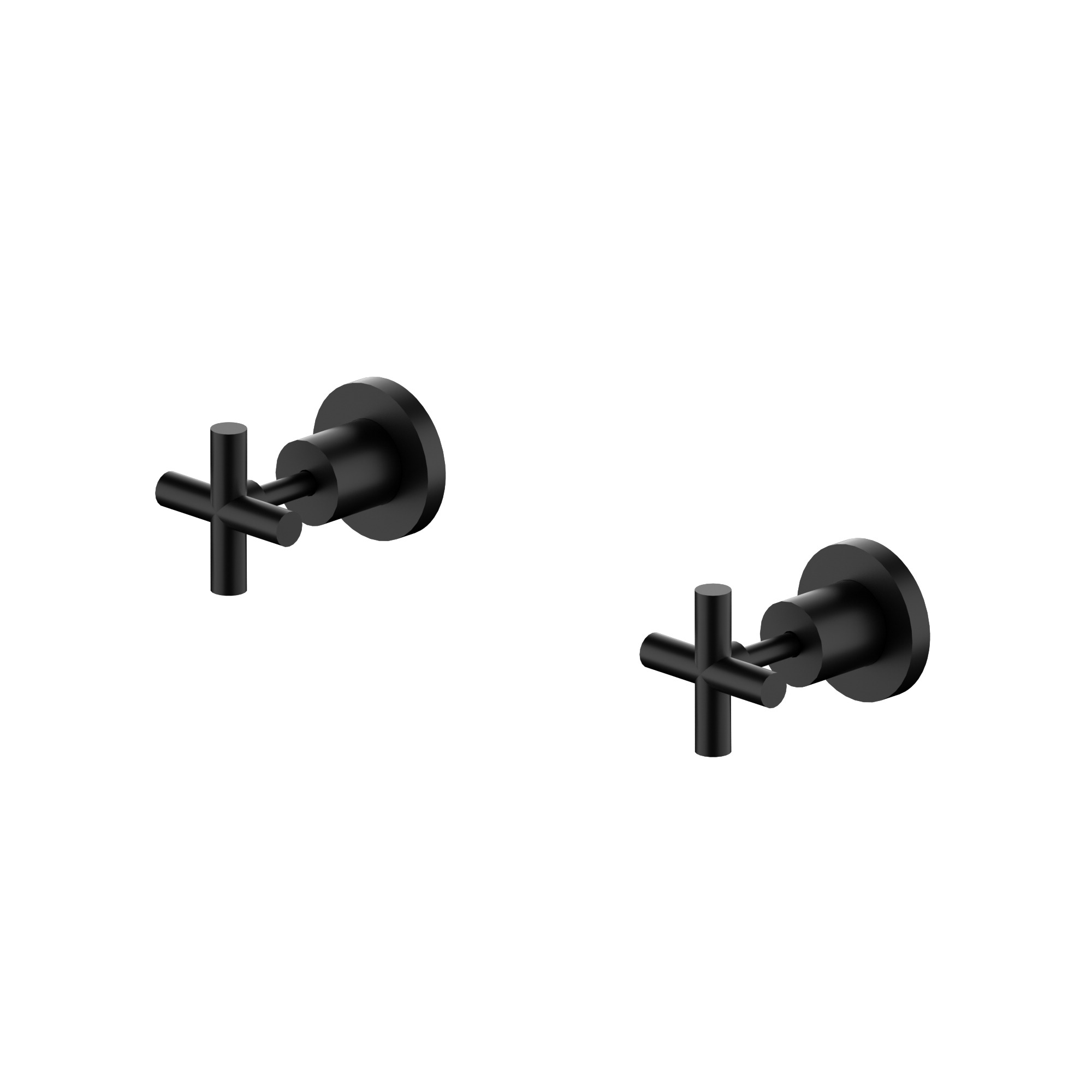 Nero X Plus Wall Taps Black