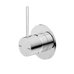 Nero Mecca Shower Mixer Handle Up Chrome