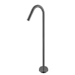 Nero Mecca Bianca Floor Standing Bath Spout Gun Metal