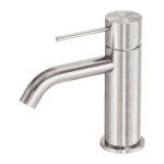 Nero Mecca Basin Mixer Brushed Nickel