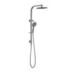 Nero Mecca Bianca Twin Shower Set 2 in 1 Gun Metal