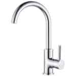 Nero Dolce Kitchen Mixer Gooseneck Chrome