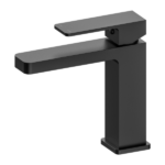 Nero Celia Straight Basin Mixer Matte Black