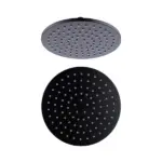 Nero 200mm Round Shower Head Matte Black