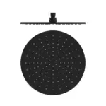 Nero 300mm Round Shower Head Matte Black