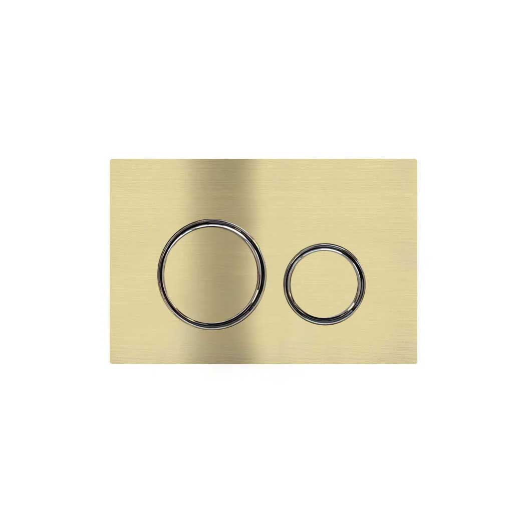 Meir Sigma 21 Dual Flush Plate For Geberit Tiger Bronze