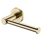 Kaya Toilet Roll Holder Urban Brass Gold