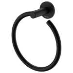 Fienza KAYA Hand Towel Ring Matte Black