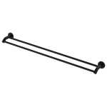 Fienza KAYA 900mm Double Towel Rail Matte Black