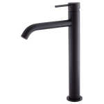 Fienza Kaya Tall Basin Mixer Matte Black