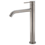 Fienza Kaya Tall Basin Mixer Brushed Nickel