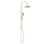 Nero Opal Twin Shower 2 in 1 Multifunction Brushed Gold