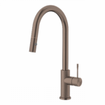 Nero Opal Pull Out Sink Mixer Brushed Bronze