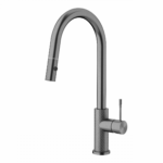 Nero Opal Pull Out Sink Mixer Gun Metal