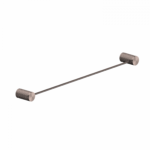 Nero Opal Brushed Bronze Single Towel Rail 600mm