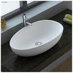 Fienza Bahama MKII Solid Surface Basin Matte White
