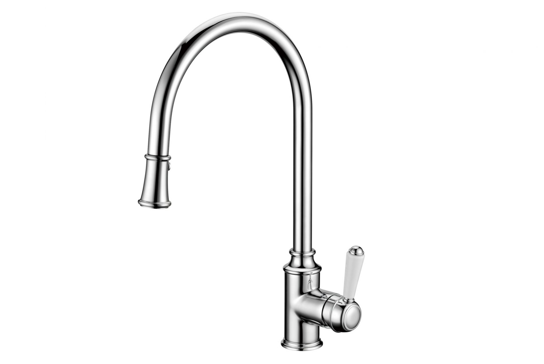 Linsol Chrome Tommy Pull Out Down Provincial Federation Kitchen Mixer