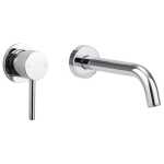 Ovia Milan Wall Basin Bath Mixer with 180mm Spout Chrome