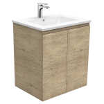 Fienza Dolce Edge Scandi Oak 600 Wall-Hung Vanity