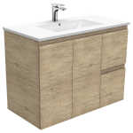 Fienza Dolce Edge Scandi Oak 900 Wall-Hung Vanity