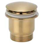 Ovia Universal Basin Pop Up Waste Brushed Gold