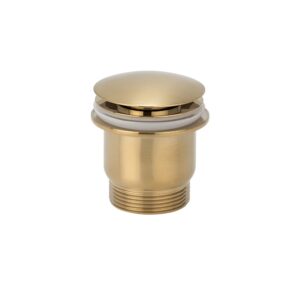 Ovia Universal Basin Pop Up Waste Brushed Gold