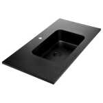 MONTANA 900 Matte Solid Surface Basin-Top 1Tap Hole