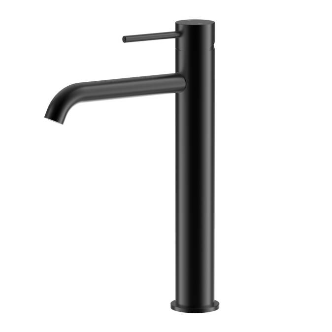 Ovia Milan Tall Matte Black Basin Mixer