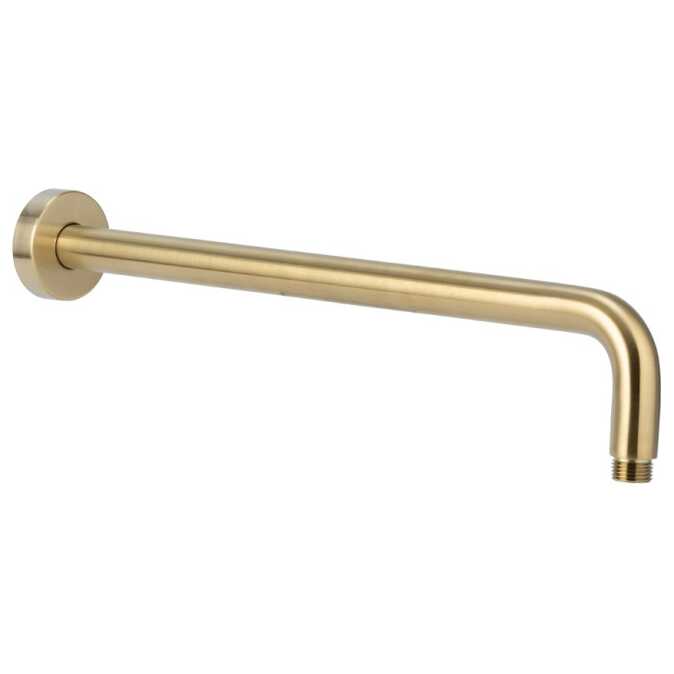 brushed gold shower aerm