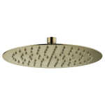 Ovia Milan Brushed Gold 250mm Shower Head