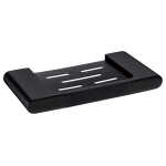 Cora Soap Holder Dish Matte Black