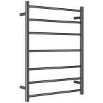 Nero 7 Bar Towel Non Heated Ladder Gunmetal Grey