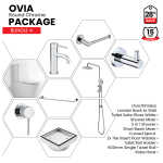 Ovia Round Chrome Bathroom Package