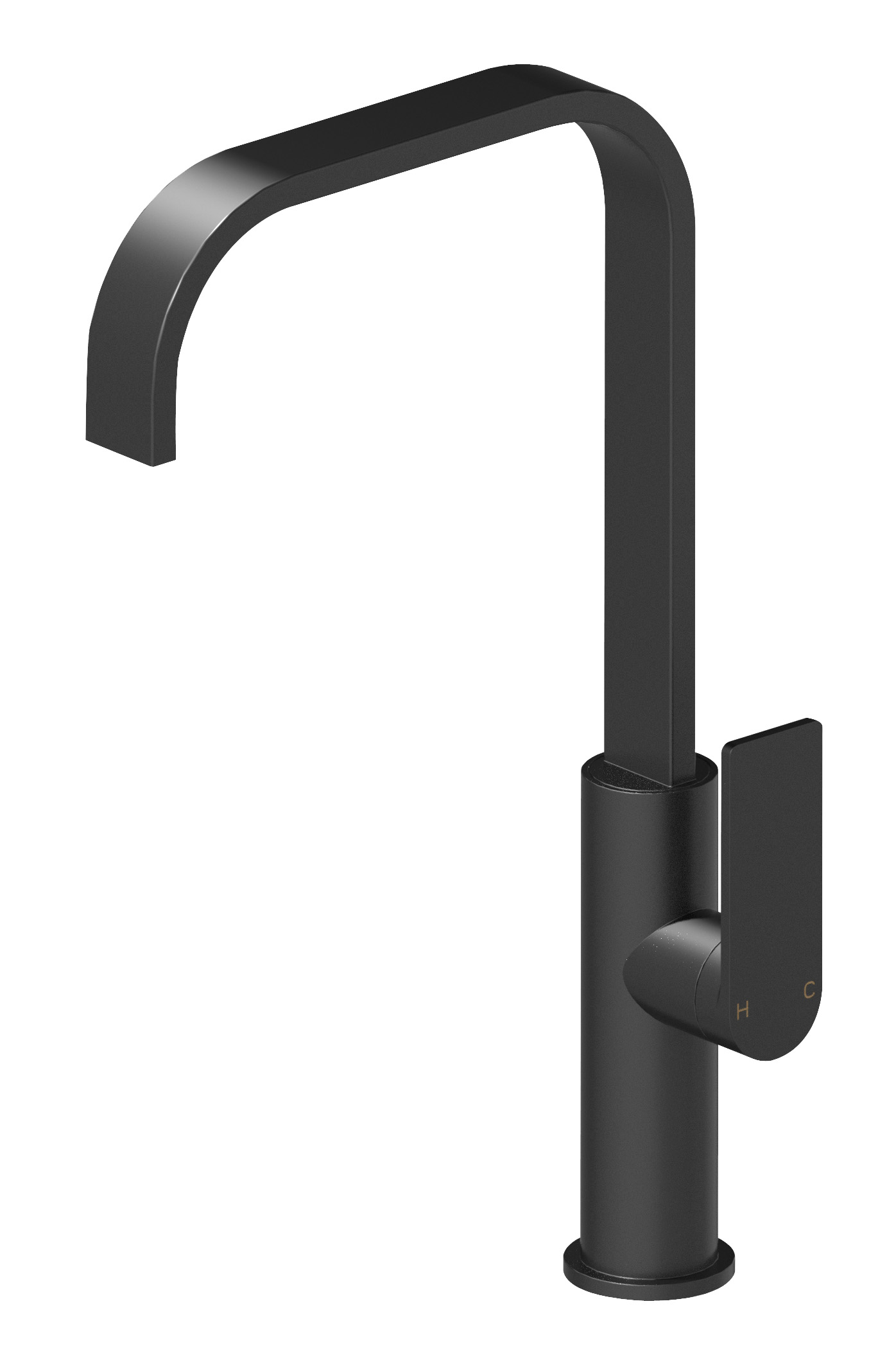 Ruki Sink Mixer Matte Black