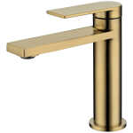 Ruki Basin Mixer Brushed Gold