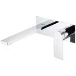 Ruki Wall Combination Basin Mixer Chrome - Clearance