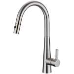 Otus Lux Pull Out Kitchen Mixer Brushed Nickel