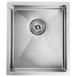 Eden 380x440x200 Single Bowl Stainless Steel Sink  Undermount/Above Mount