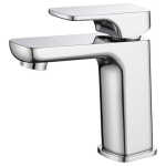 Eden Soft Square Basin Mixer Chrome